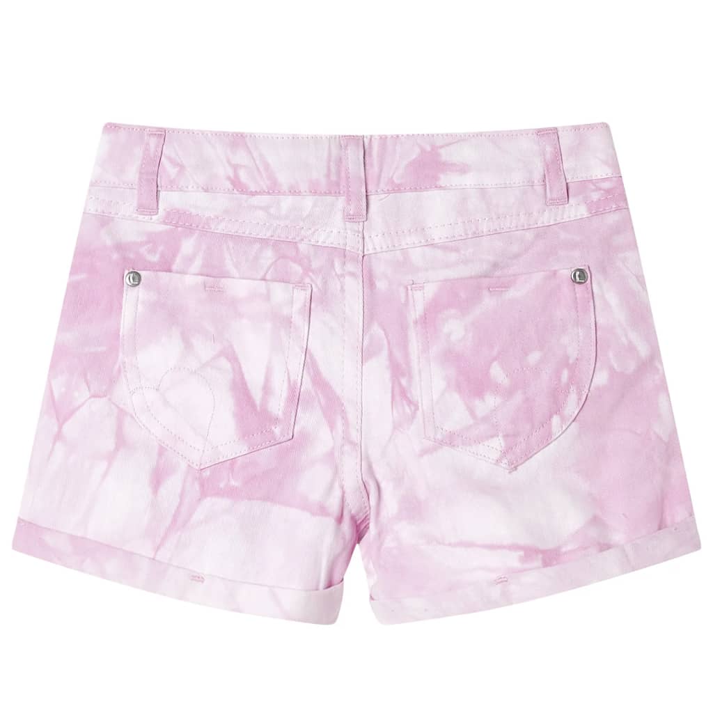 Pantaloncini per bambini Vidaxl 128 rosa