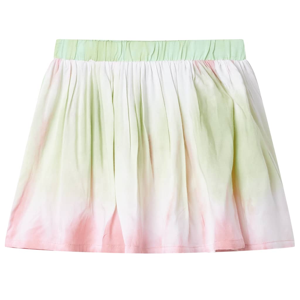 Falda infantil de Vidaxl doblada 116 rosa claro