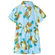 Vidaxl Vestido infantil 116 Azul
