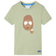 Camisa para niños Vidaxl con mangas cortas 116 Light Kakikentig