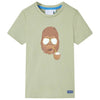 Camicia per bambini Vidaxl con maniche corte 140 Light Kissy