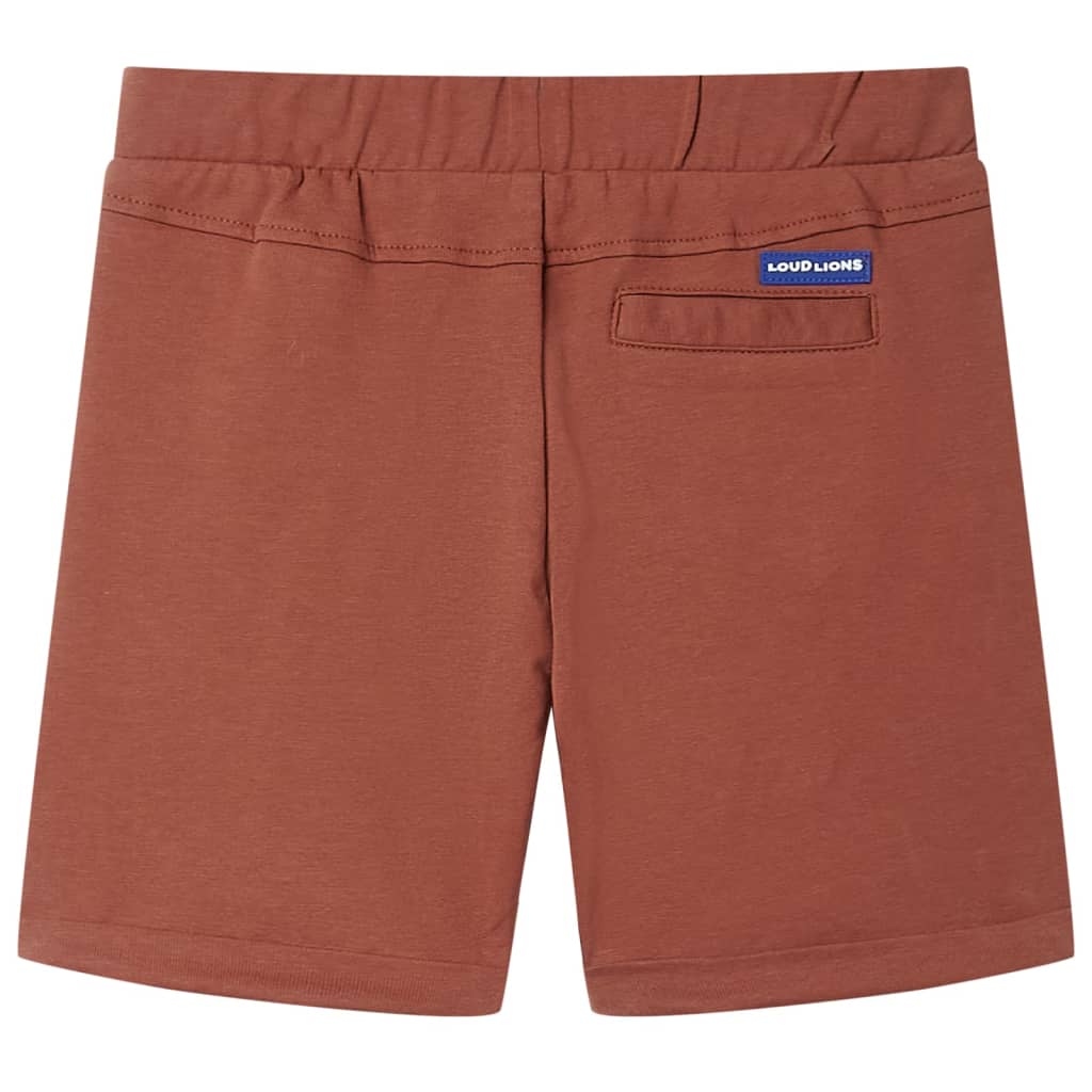 Vidaxl Shorts per bambini con Trekkoord 116 Brown