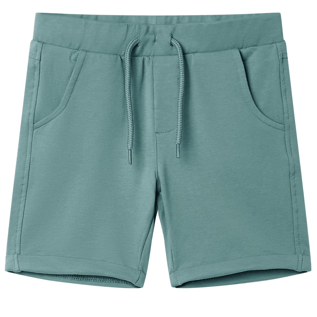 Vidaxl Shorts per bambini con trekkoord 104 oudpetrol