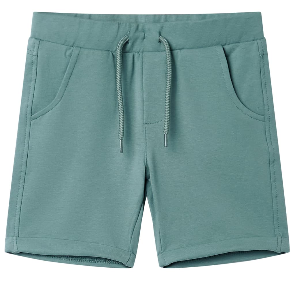 Vidaxl Shorts per bambini con trekkoord 116 oudpetrol