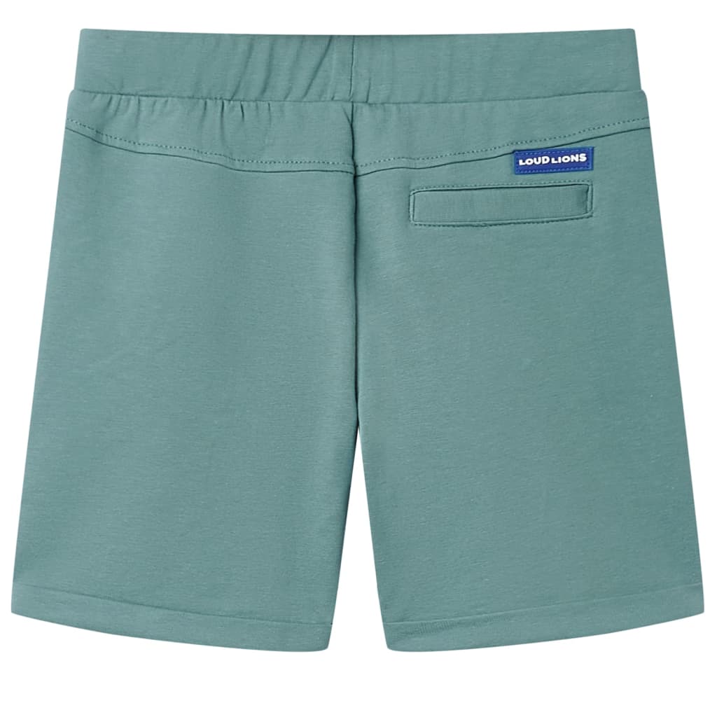 Vidaxl Children's Shorts with Trekkoord 128 Oudpetrol