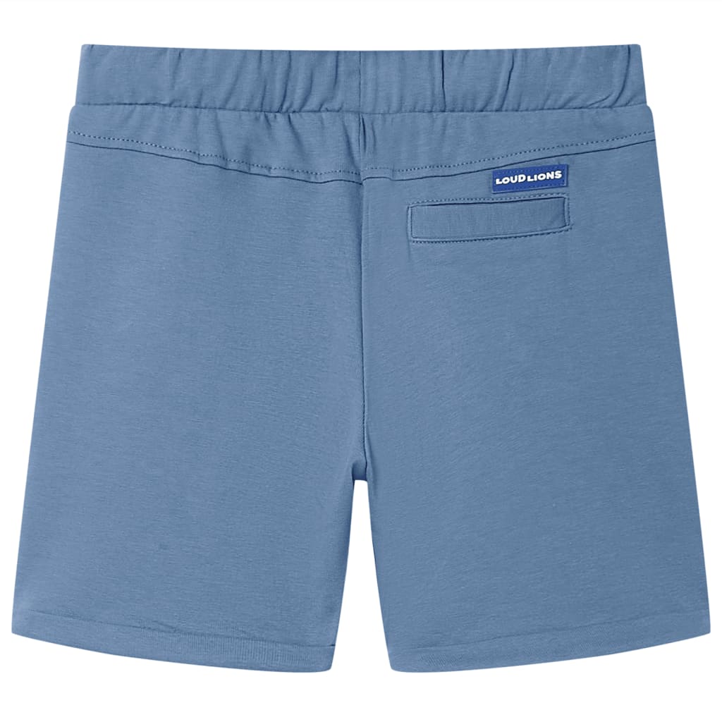 Vidaxl Shorts per bambini con trekoord 92 blu scuro