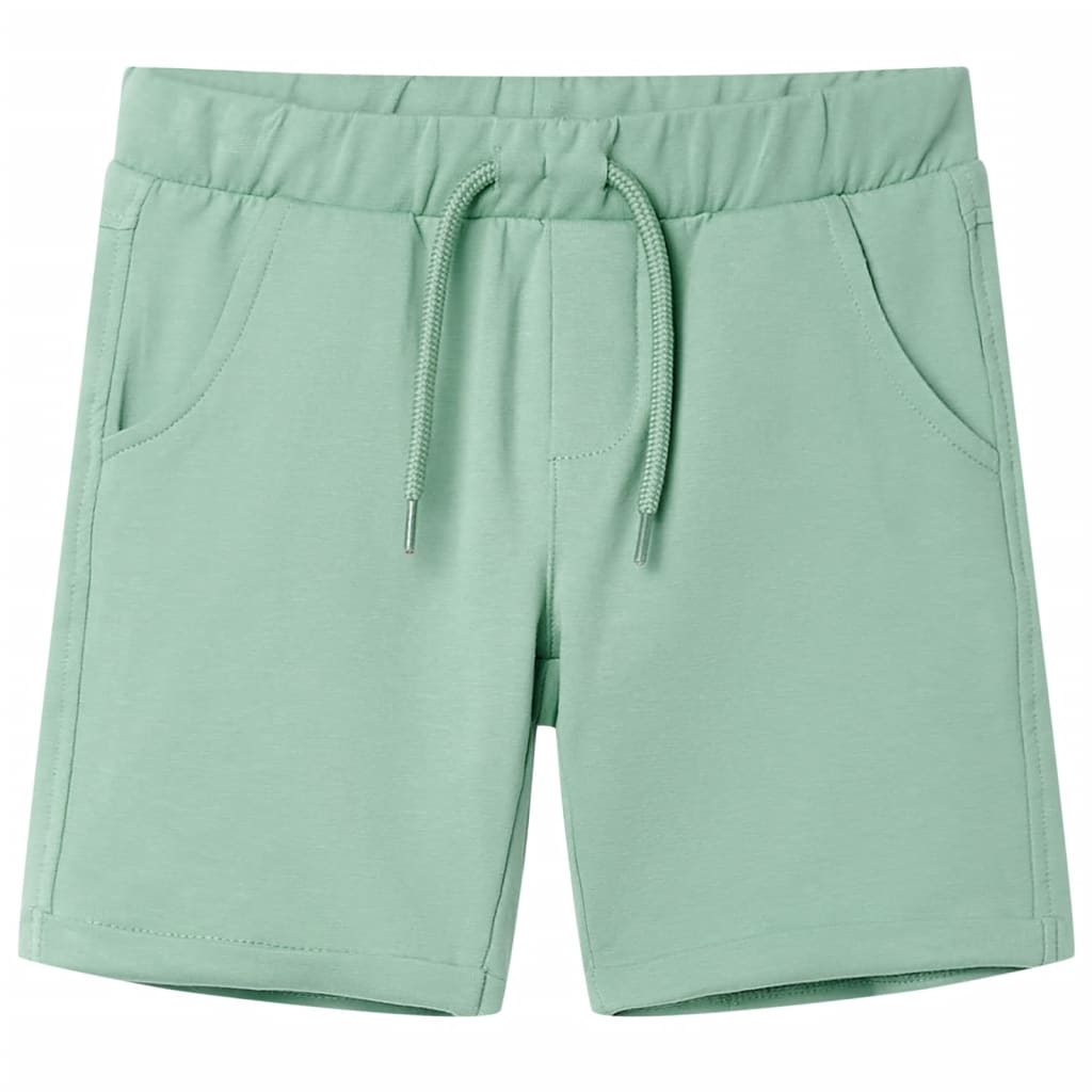 Vidaxl Shorts per bambini con trekkoord 92 lichtkaki