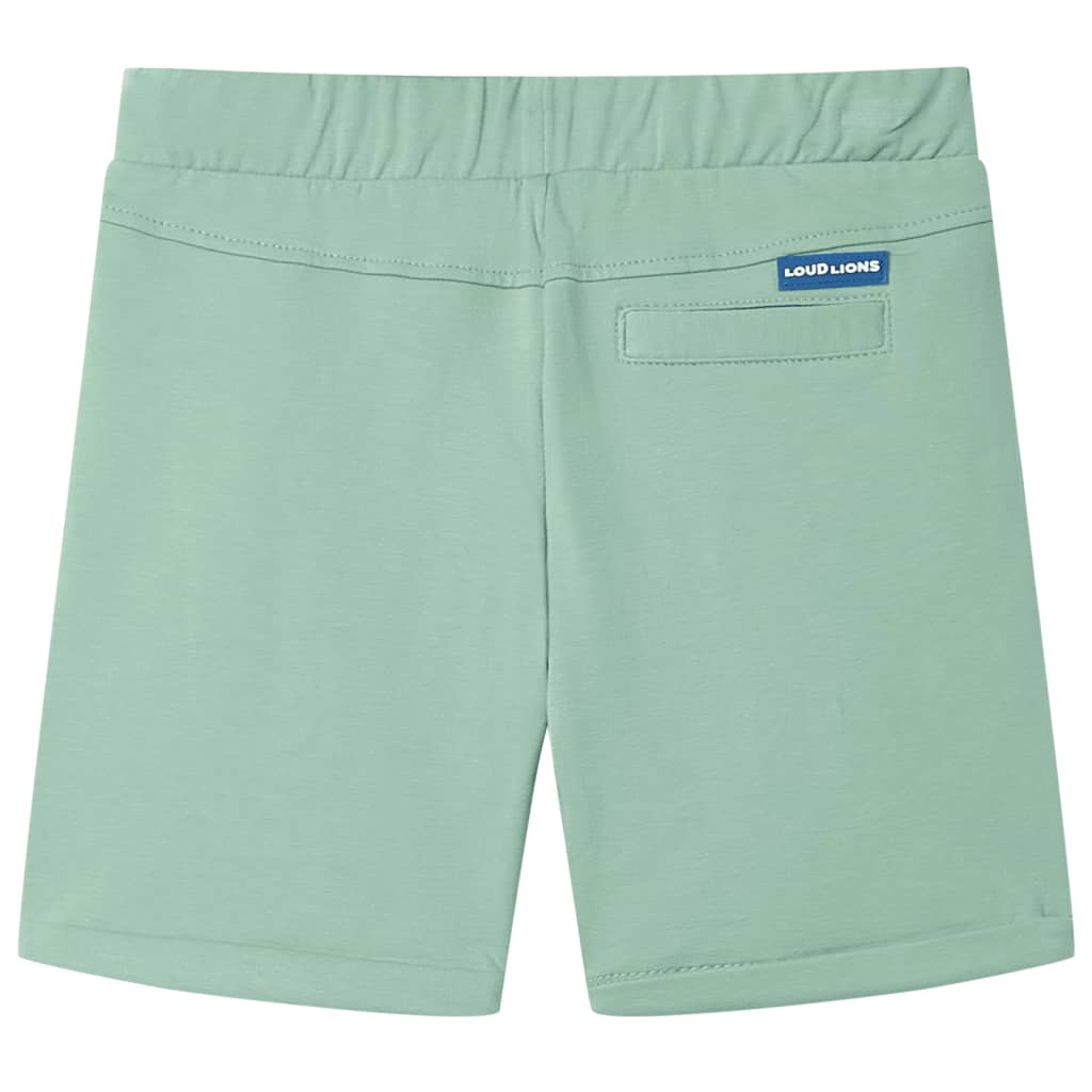 Vidaxl Shorts para niños con Trekkoord 92 Lichtkaki