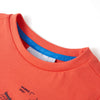 Vidaxl camisa para niños 140 rojo claro