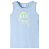 Vidaxl Children's Top 128 Mixed Soft Blue