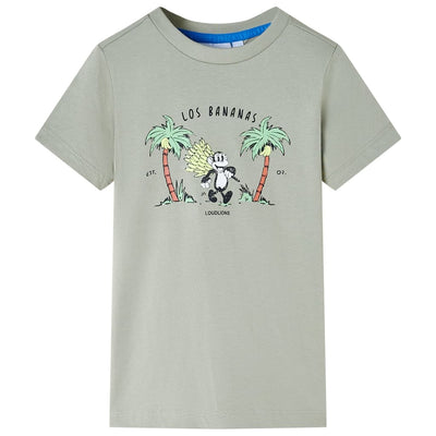 Vidaxl Children's Shirt 92 Lichtkakikleur