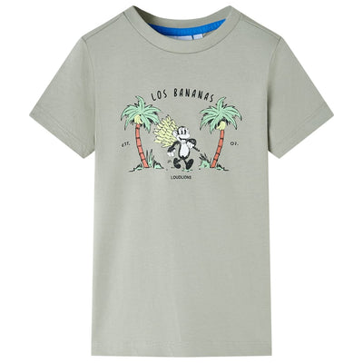 Vidaxl Children's Shirt 116 Light Kakikentig