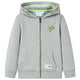 VidaXL Children's Vest with Hood and Rits 104 mixed Lichtkaki