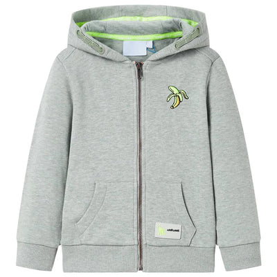 Vidaxl Children's Stupt with Hood and Zipper 116 Lichtkaki misto