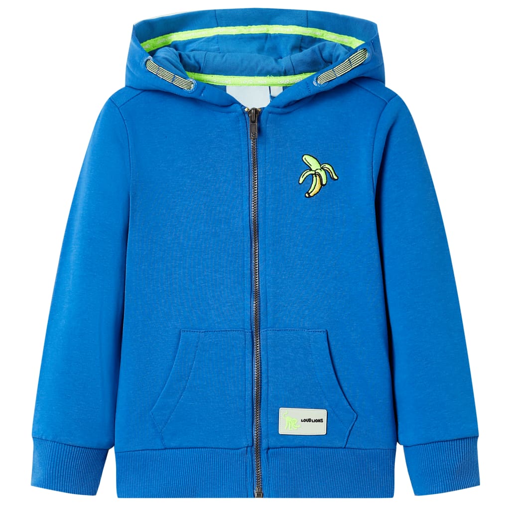 Vidaxl Children's Stupt With Hood and Zipper 104 Blue