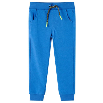 Pantaloni da jogging per bambini Vidaxl 92 blu