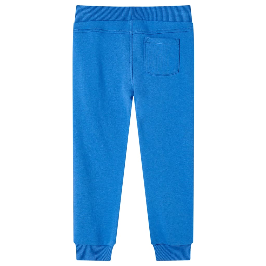 Pantaloni da jogging per bambini Vidaxl 92 blu