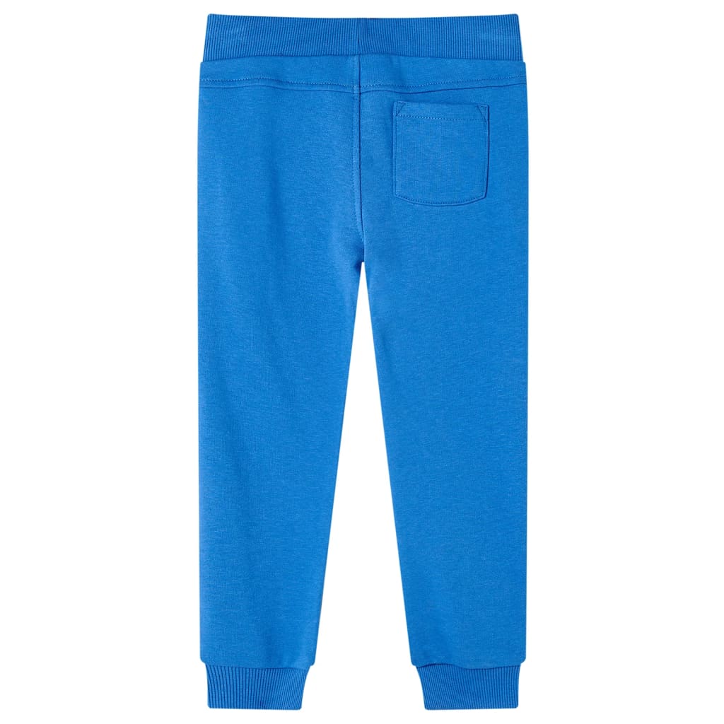 Pantaloni da jogging per bambini Vidaxl 128 blu