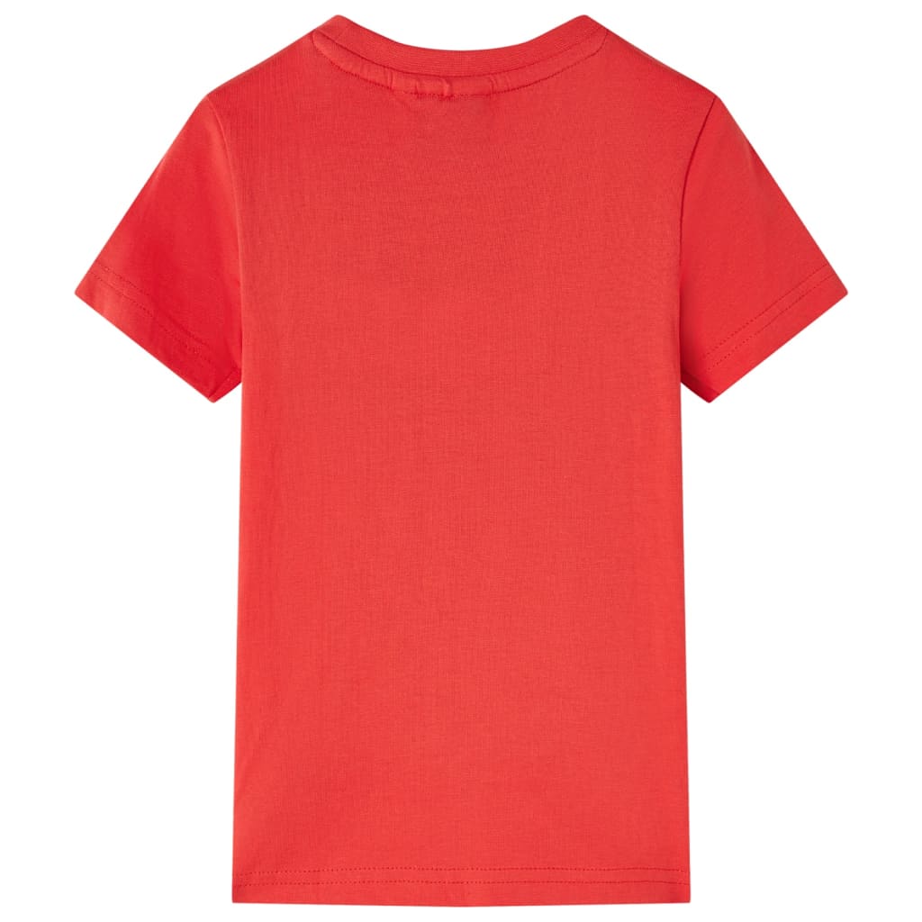 Vidaxl camisa para niños 104 rojo