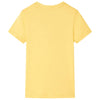 VidaXL Kindershirt 116 lichtokerkleurig