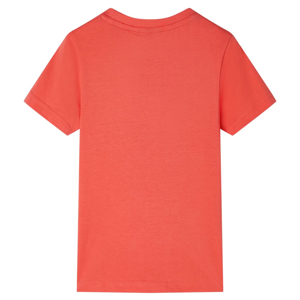 Vidaxl Shirt per bambini 92 rosso chiaro