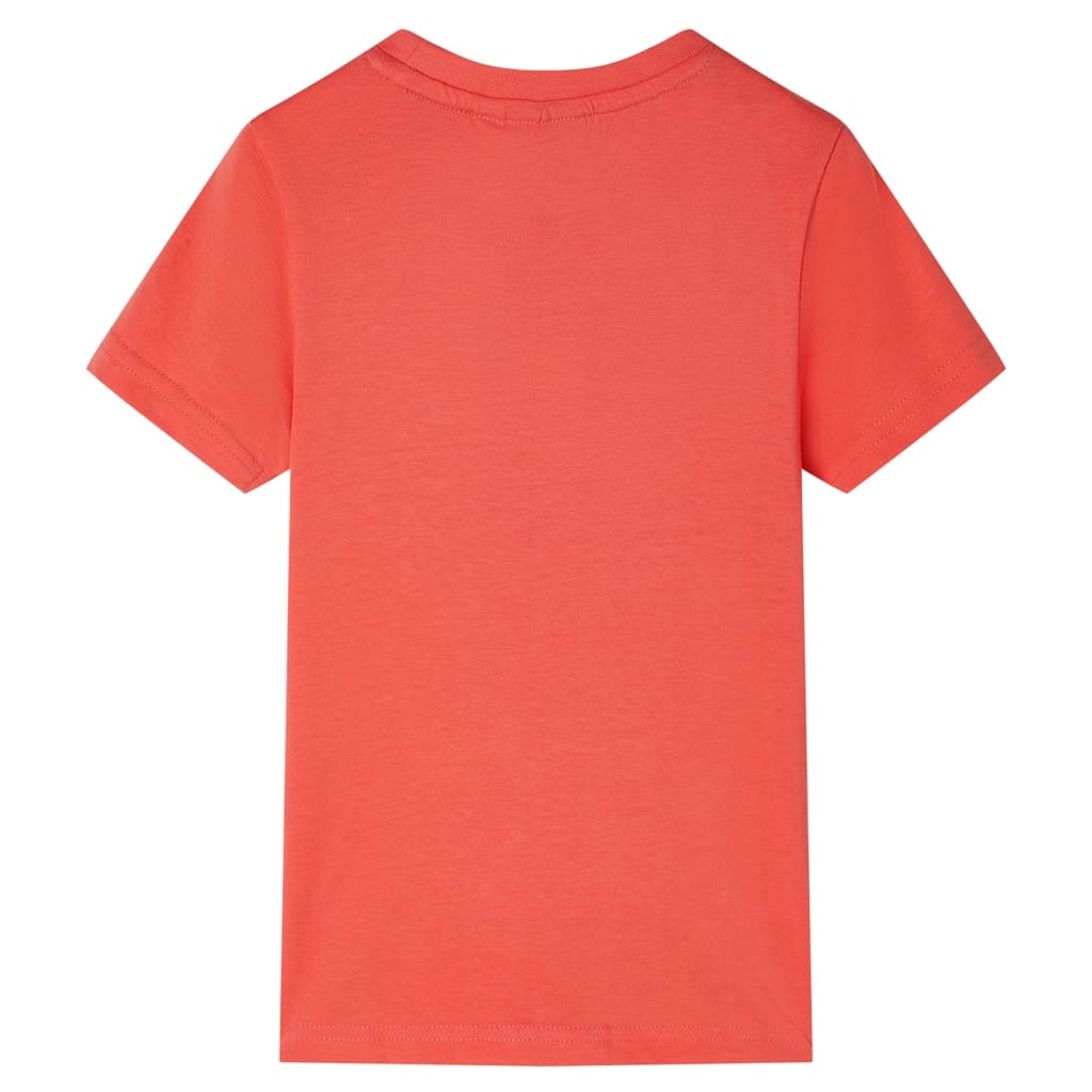 Vidaxl Shirt per bambini 104 rosso chiaro