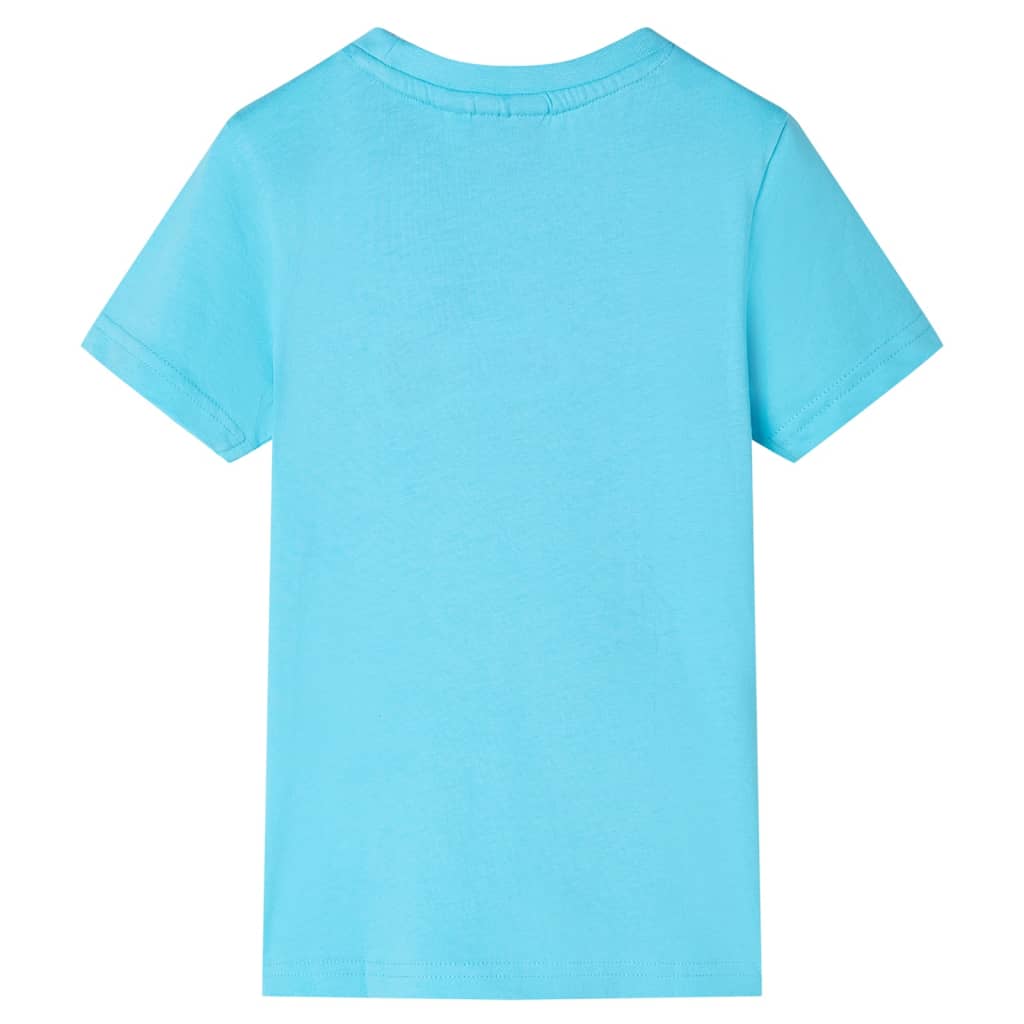 Vidaxl Shirt per bambini 128 Mare Blu