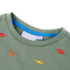 Vidaxl kindershirt met korte mouwen 116 kakikleurig
