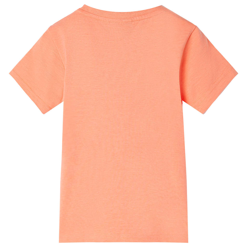 Vidaxl Camisa para niños 140 Neonoranje