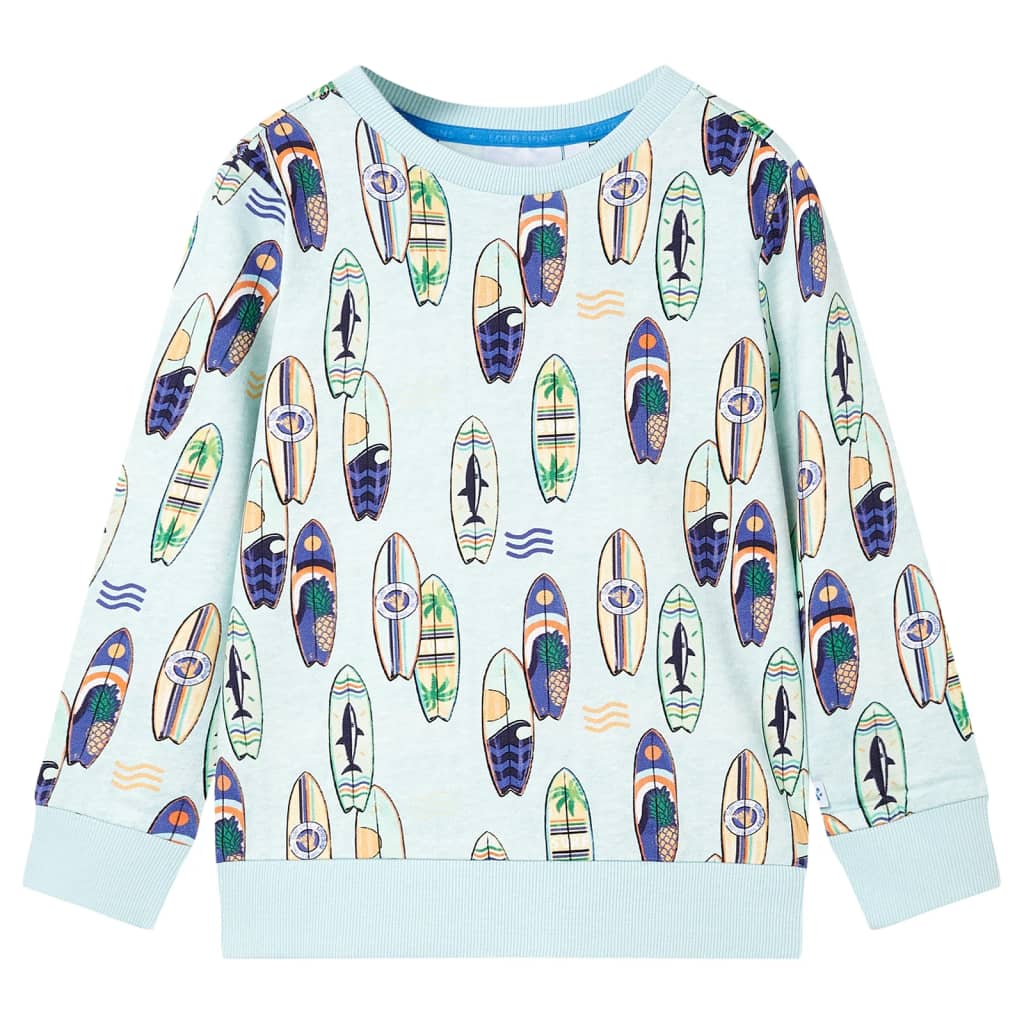 Vidaxl Children's Sweater 104 Blu morbida mista