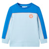 VIDAXL SWEATER BAMBINI 116 Blu brillante e blu chiaro
