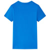 Vidaxl Camisa para niños 128 Blue brillante