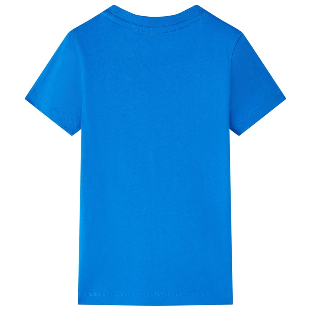 Vidaxl Shirt per bambini 128 Blu brillante