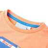 Camicia per bambini Vidaxl con maniche corte 116 Neonoranje