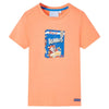 VidaXL Kindershirt met korte mouwen 128 neonoranje