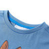 VidaXL Kindershirt met korte mouwen 140 middenblauw