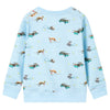 Vidaxl Children's Sweater 128 Miscelato azzurro