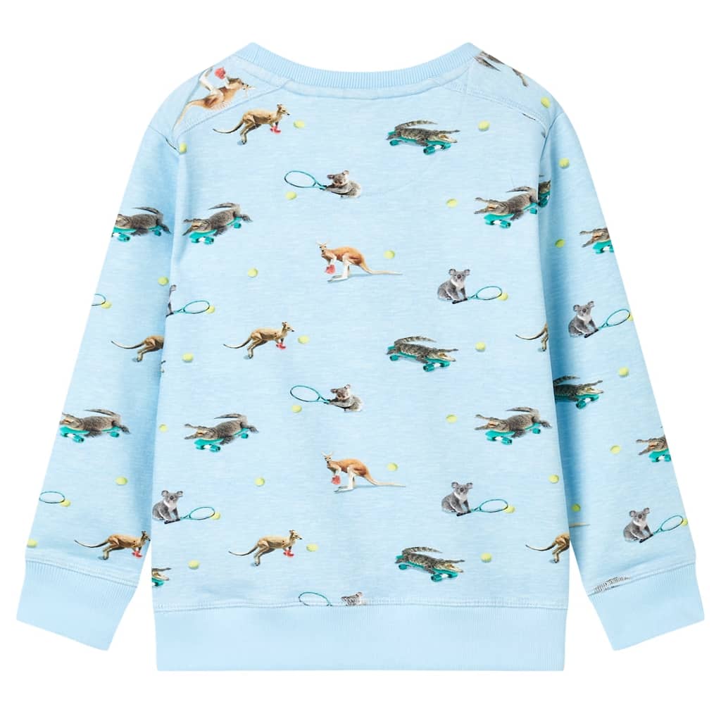 Vidaxl Children's Sweater 128 Miscelato azzurro
