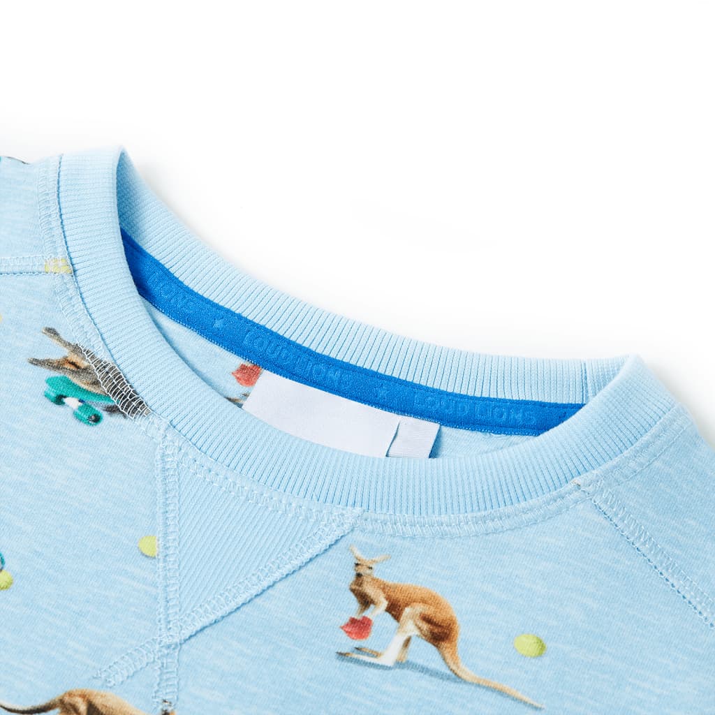Vidaxl Children's Sweater 128 Miscelato azzurro