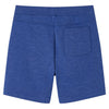 Vidaxl Shorts per bambini con trekoord 140 blu misto