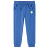 VidaXL Kinderjoggingbroek 92 gemêleerd blauw