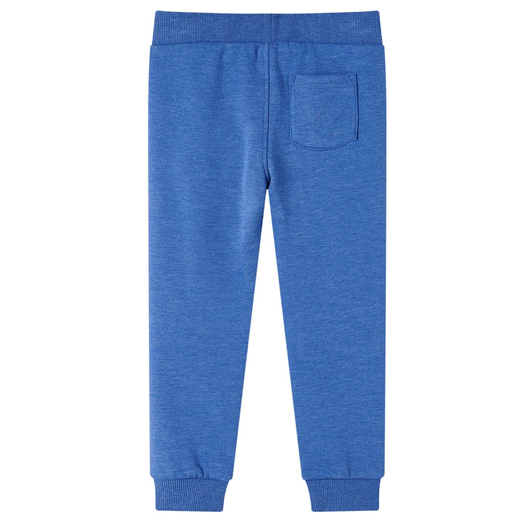 Pantaloni da jogging per bambini Vidaxl 104 blu misto