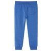 Pantalones de trote de Vidaxl para niños 128 Azul mixto