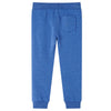 Pantalones de trote de Vidaxl para niños 140 azul mixto