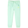 Vidaxl kinderjoggingbroek 128 felgroen