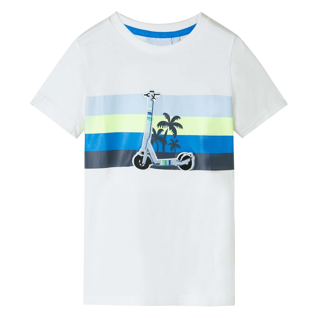 Vidaxl Camisa para niños 116 ECRU