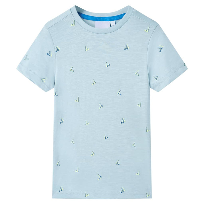 Vidaxl kindershirt 104 lichtblauw