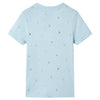 Vidaxl kindershirt 116 lichtblauw