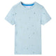 Vidaxl Shirt per bambini 140 azzurro