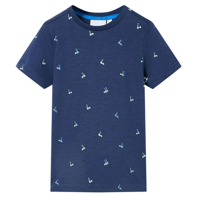 Vidaxl Children's Shirt 104 Blu scuro